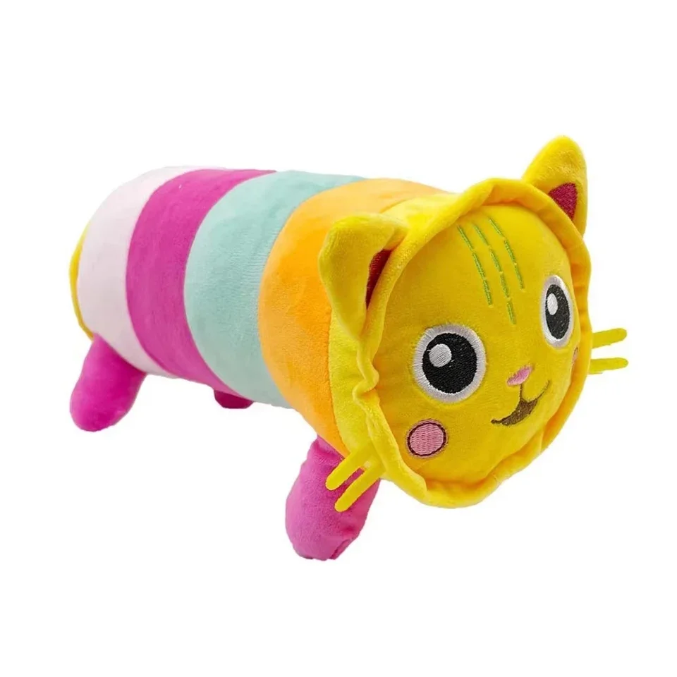 New Gabby Dollhouse Plush Toy Mercat Cartoon Stuffed Animals Smiling Cat Car Cat Hug Gaby Girl Dolls Kids Birthday Gifts