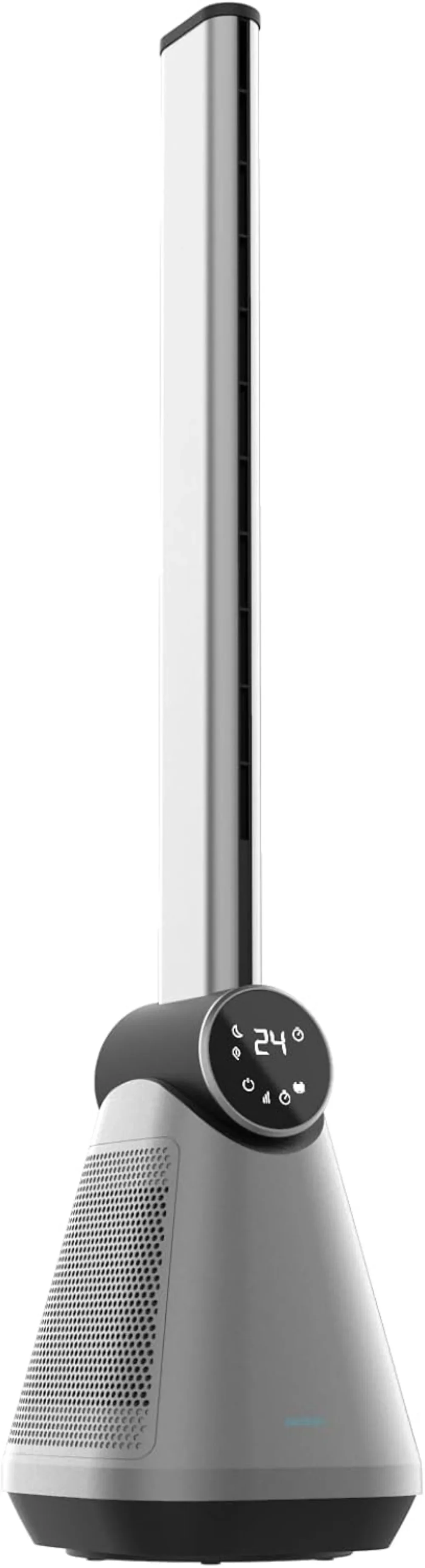 Cecotec Ventilador de torre EnergySilence 9890 Skyline Bladeless Sin Aspas de 39", 50W, Pantalla LED táctil, Mando a distancia,