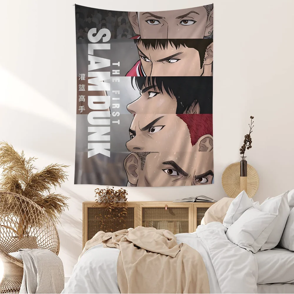 Slam Dunk ANIME Wall Tapestry Home Decoration Hippie Bohemian Decoration Divination INS Home Decor