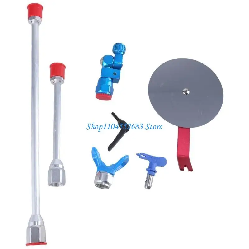 Y6GD Airless Guide Color Separation Baffle Guide Accessory Tool with Nozzle Tip & Extension Rod Easy to Use