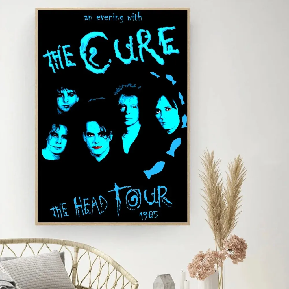 Music Star Rock Band The C-Cure Music Poster DIY Vintage Movie Poster Wall Art Painting Study Stickers Big Szie Wall Painting