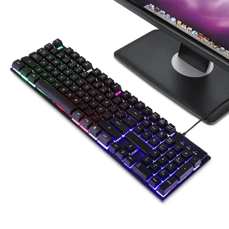 Blocks Glowing Block Design Ergonomic Block Design Glowing Block Design Mechanical Keyboard Precise And Responsive