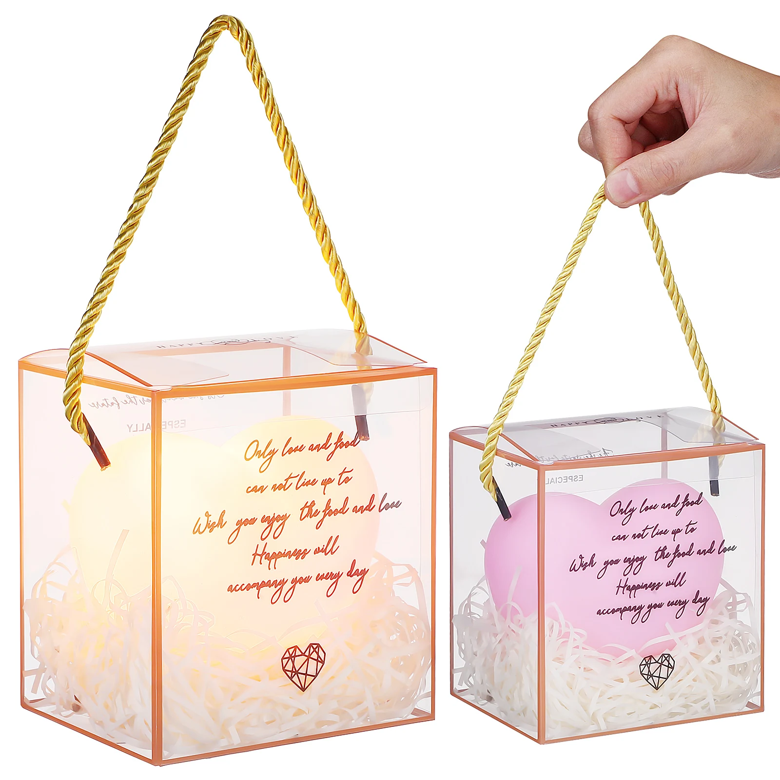 

Heart Shaped Large Size Night Light Cute Warm Glow Bedroom Desk Lamp for Christmas Valentine Birthday Gift