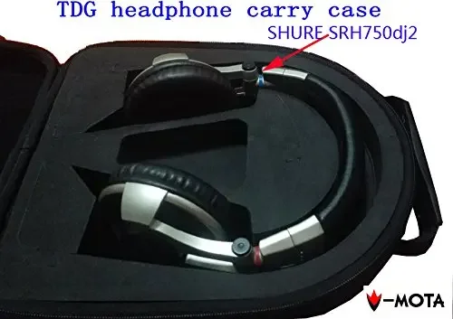 حقيبة حمل لسماعات الرأس V-MOTA TDG لأداء إصدار Ultrasone 820 840 860 S، الإصدار M-EDM، الإصدار 12 سماعة الرأس