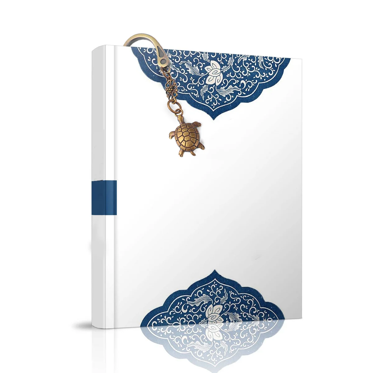 1 قطعة قلادة السلحفاة الصغيرة المعدنية المرجعية نمط خمر لوازم مكتبية الإبداعية لمحبي القراءة المدرسية المكتبية