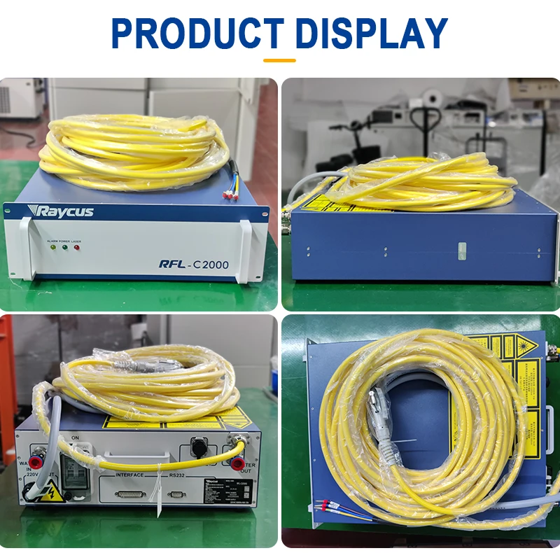 Raycus-Source laser à fibre, 1000W, 1500W, 2000W, 3000W, CE, Single Tech, CW, Machine de découpe laser, Haute qualité, Power Beam