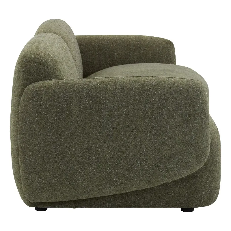Forest Green Moab Inflatable Convertible Sofa Set, Modular Plastic Legs, Fabric Material, Modern Design, Suitable for Hotel/Mall