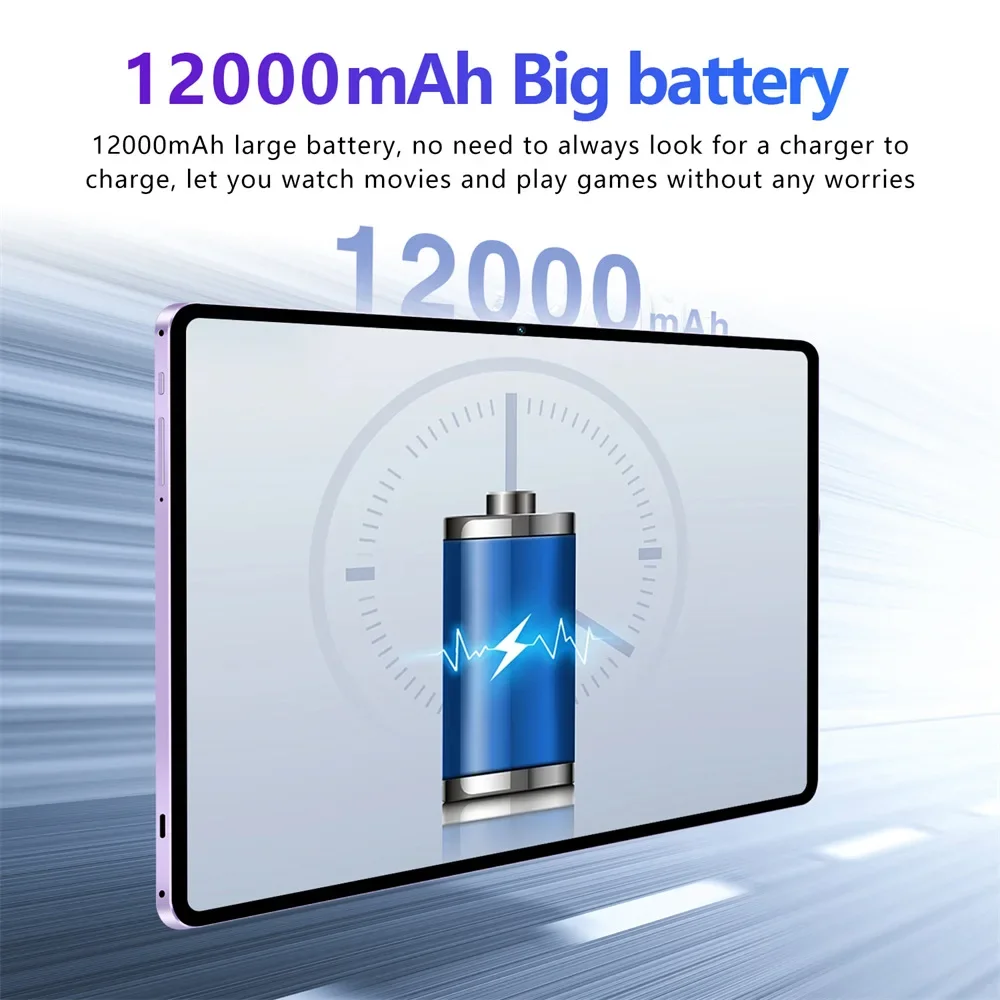 2026 حار جديد الوسادة 7s برو الأصلي أقراص 11.6 بوصة أندرويد 15 تبويب 5G بطاقة مزدوجة 12000mAh واي فاي الكمبيوتر اللوحي للأطفال هدايا الاطفال