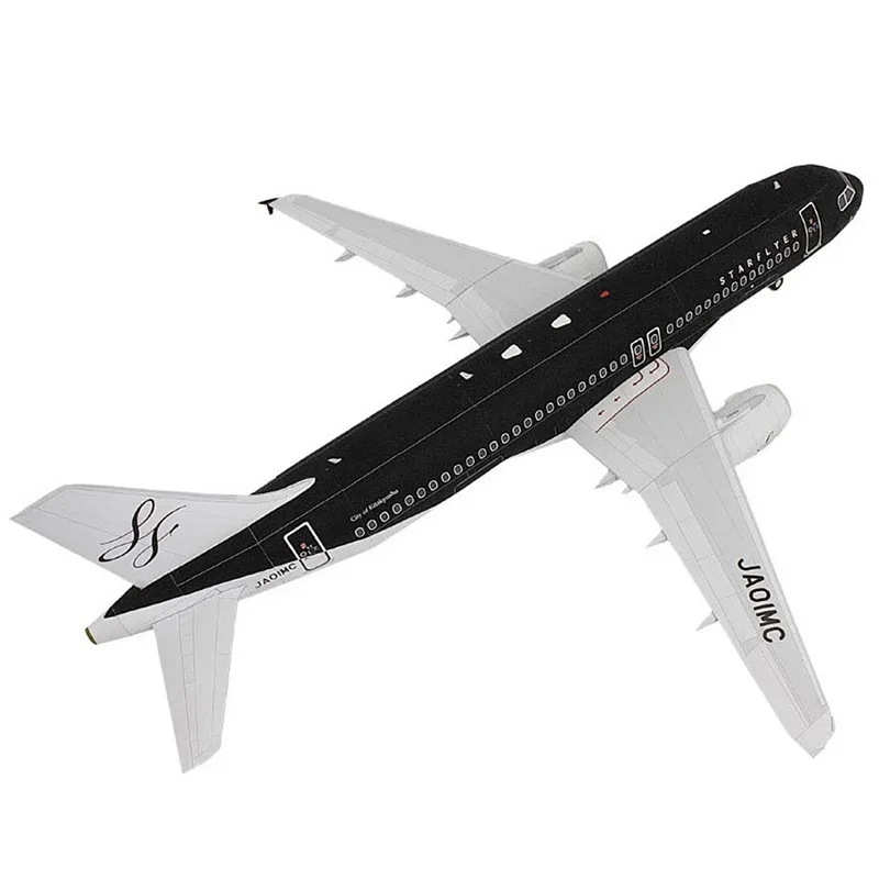 StarFlyer Airbus A320 Airliner Aircraft Folding Handmade 3D Paper