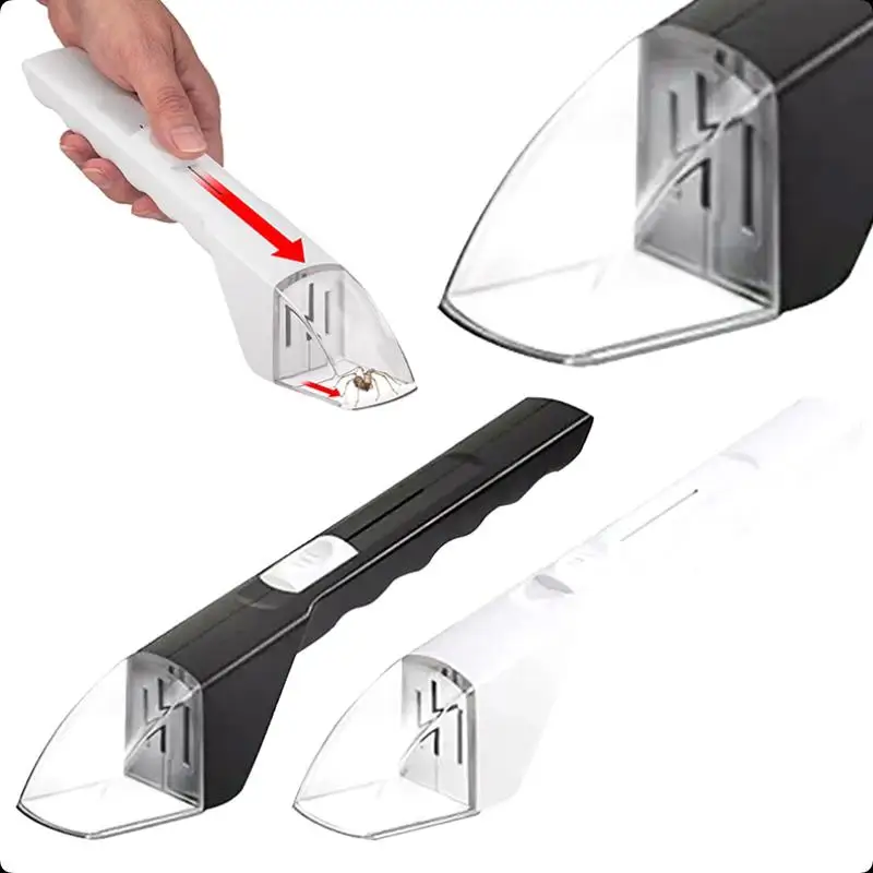 Transparent Handheld Bug Catcher, Portable Push Type Insect Observing for Children