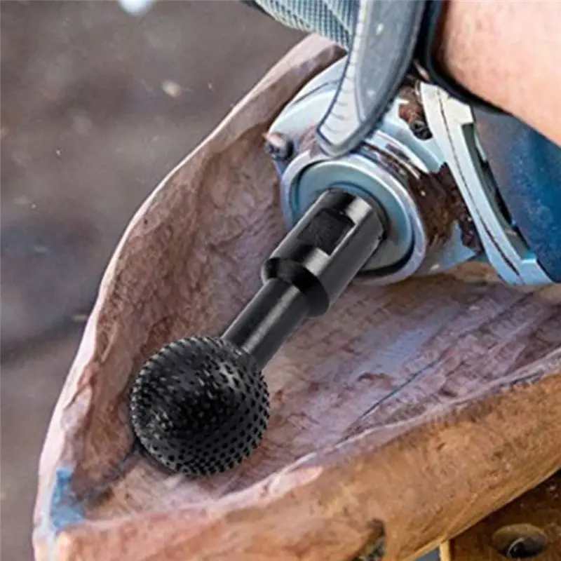 【Clearance Sale】2Pcs Sphere Ball Wood Burr Grinding Head -Wood Rasp Grinding Head Polishing Engraving for Type 100 Angle Grinder