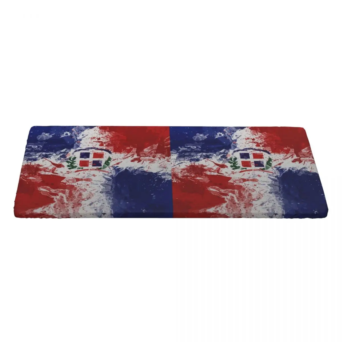 Dominican Republic Flag Custom Rectangular Tablecloth Waterproof Table Cover for Dining Events Table Cloth