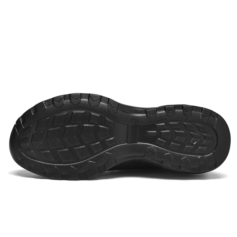 Nuove scarpe antinfortunistiche da uomo con bottone rotante, scarpe da lavoro anti-impatto e anti-perforanti, scarpe sportive da uomo alla moda e pro di sicurezza