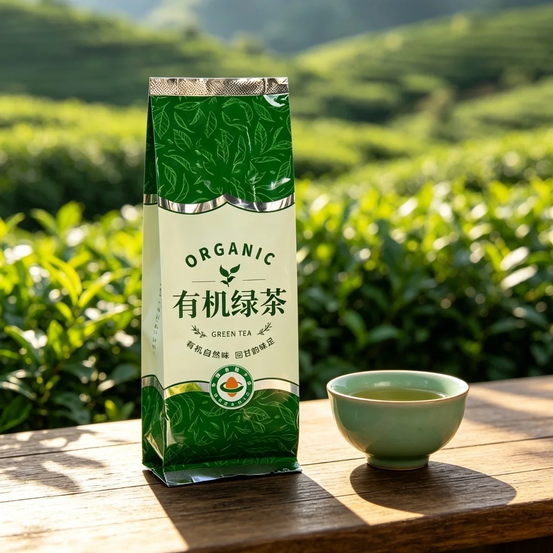 Organic Green/Black Tea Bag 100gram/Lot Self Sealing Bag Oolong Puer Aluminum Foil Bag Chinese Classics Hou Wang Series Free
