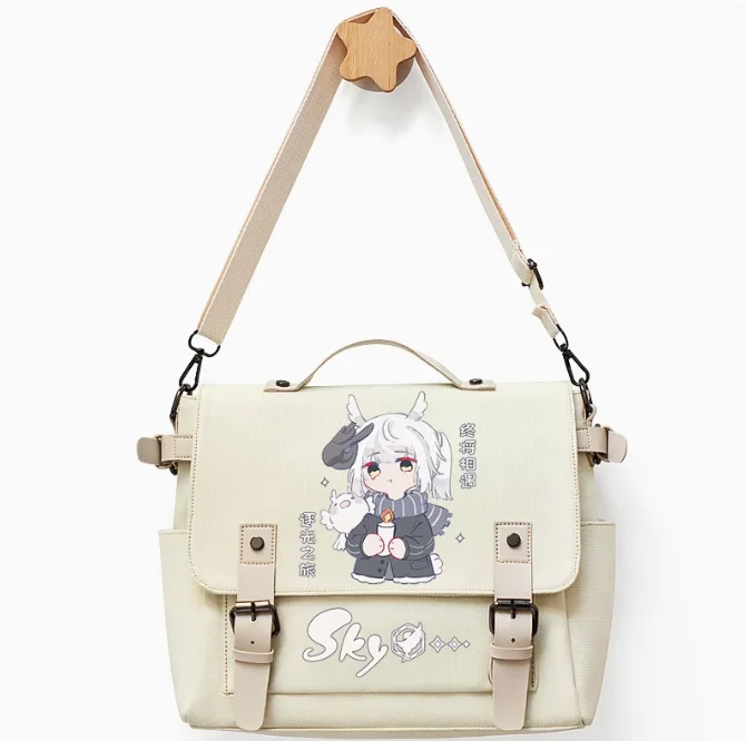 

Anime Sky：Children of the Light Crossbody Canvas Bags School Bag Unisex Messenger Bag Fashion Shoulder Bag 1269