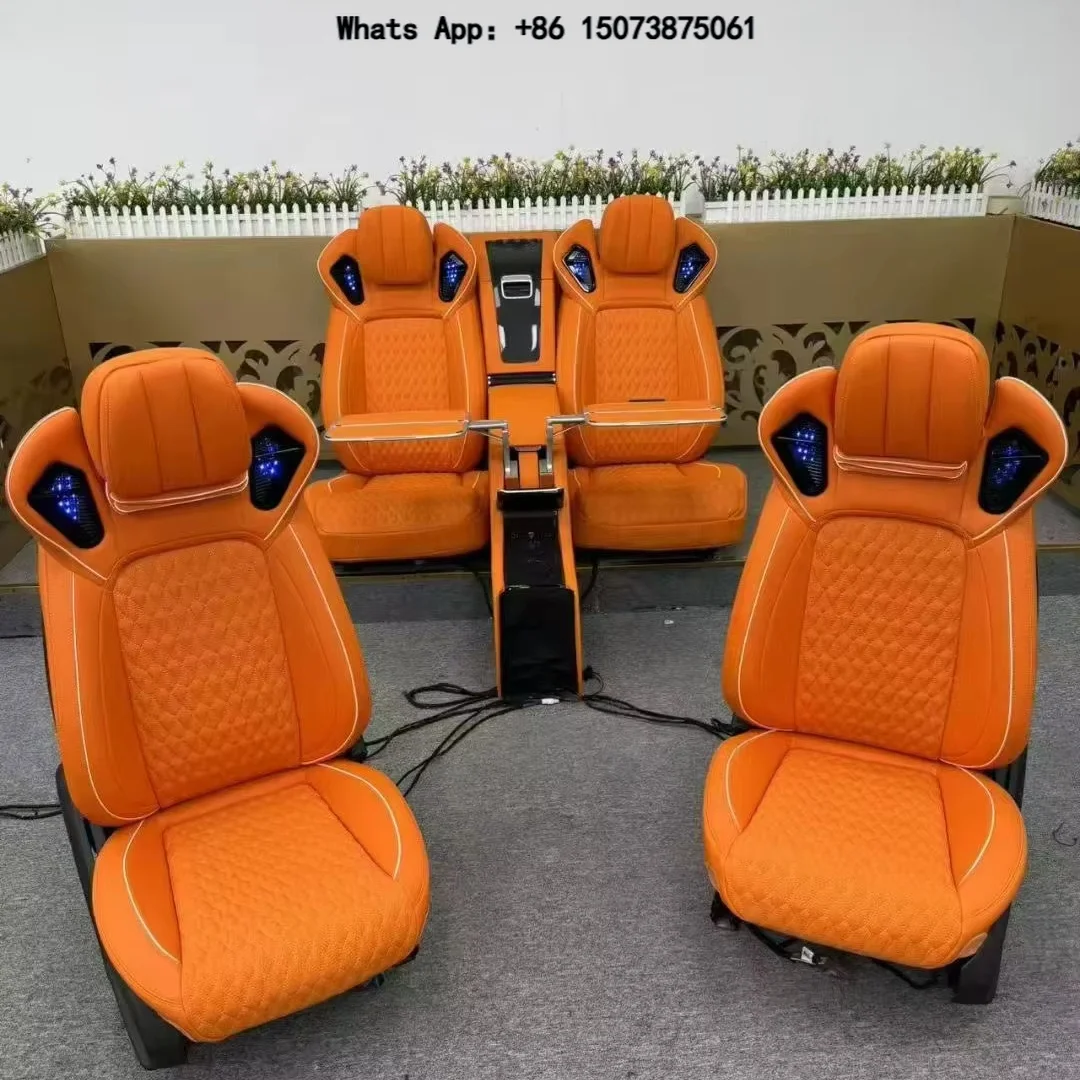 Luxury Leather Car Seats for G Class W464 Rear Multifunctional Seat G55 G500 G63 G550 G65 Auto Accessories Car Interior
