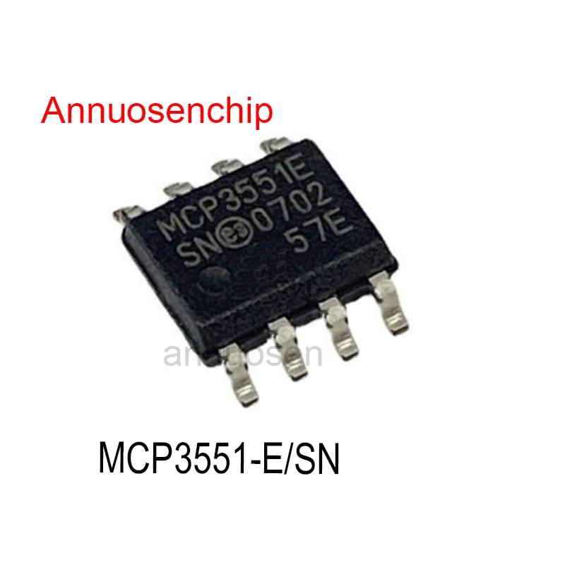 

10PCS New and Original SMD MCP3551 MCP3551E MCP3551-I/SN SOP-8 MCP3551-E/SN