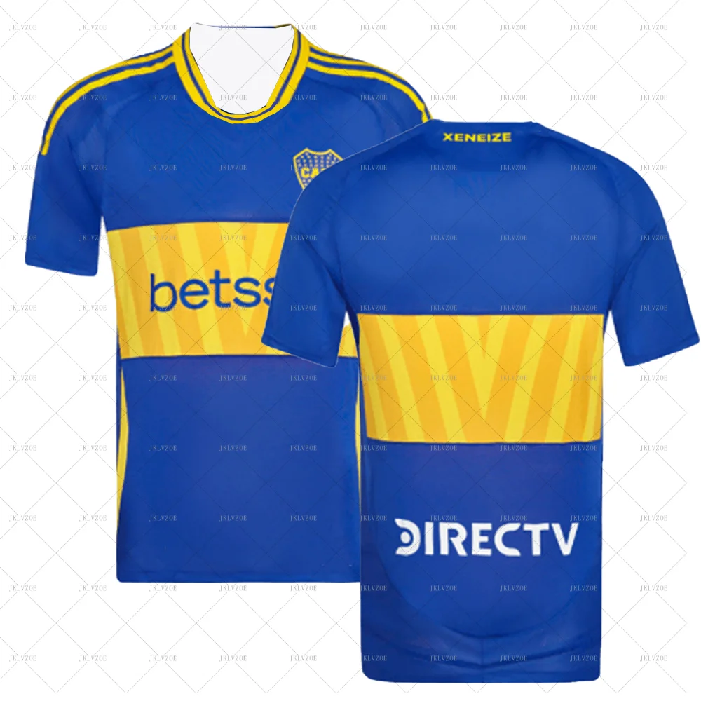 25 maillots d'entraînement de Football argentin maillots de sport doivent avoir des maillots pour Boca Juniors 3D imprimé hommes enfant maillot de Train de sport