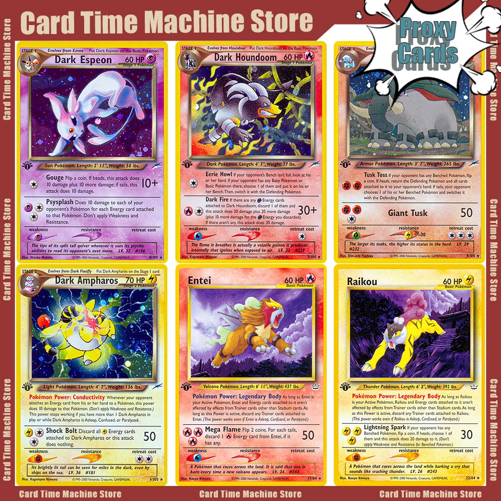 

Карты покемонов Прокси Фольга Revelation Blissey Ho-oh Magneton Голографическая коллекция энергии Классический ферaligatr Typhlosion PTCG