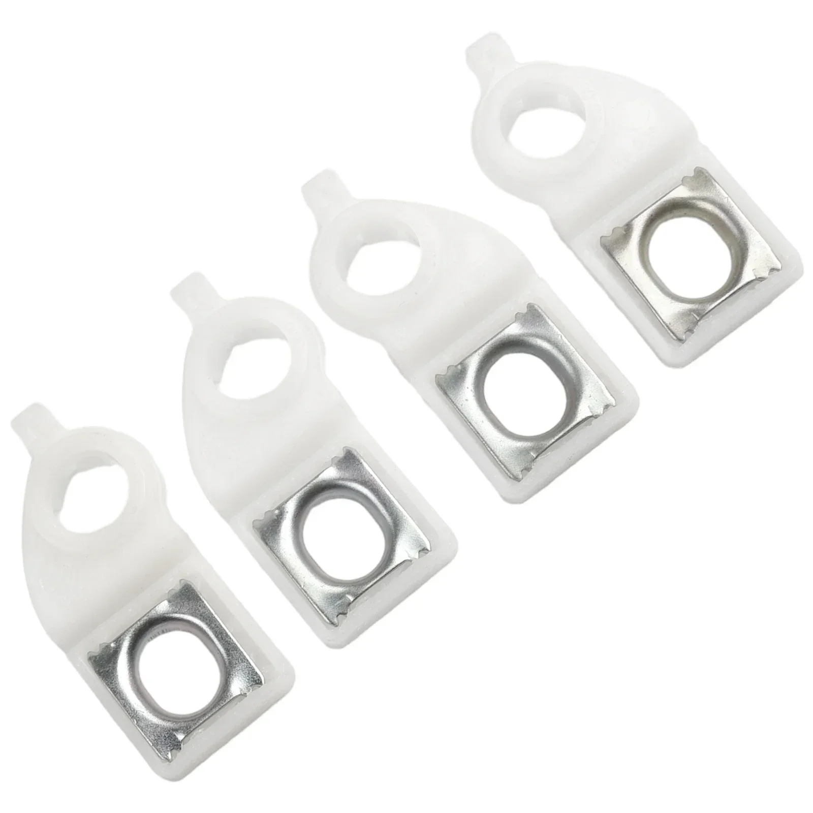 OE 8L0 941 453 8L0 941 454 Headlight Bracket Set For A3 S3 A6 S6 RS6 1998 2004 1 8T White Nylon (Pair of Brackets)