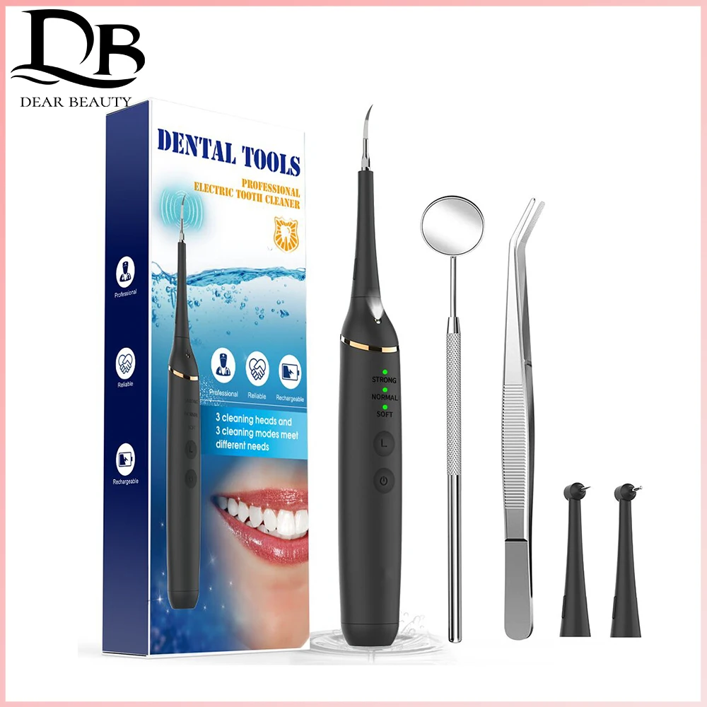 

Wholesale Teeth Whitening Dental Calculus Vibration Sonic Scaler Professional Oral Stain Tartar Plaque Removal Dentist Tool