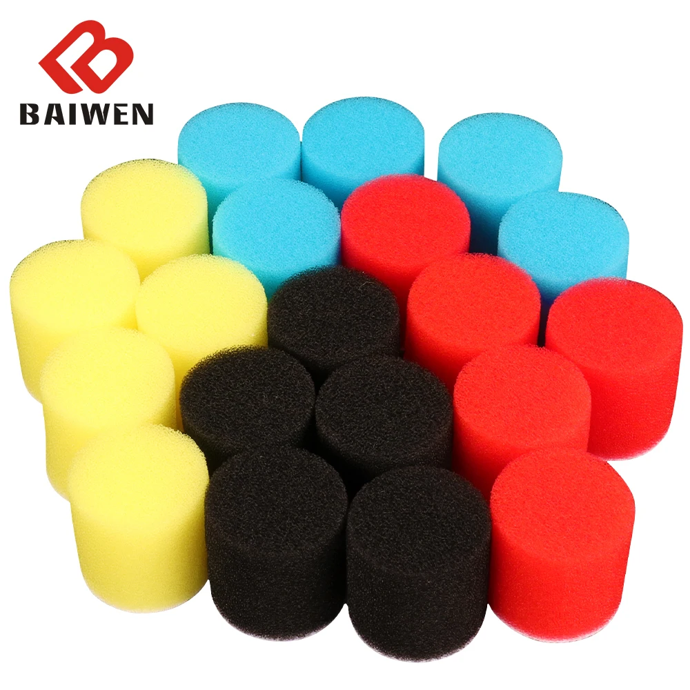 11pcs/set 1\'\' Polishing Pad for Car Polisher Buffing Sponge Kit with M6 Backer Plate for Car Buffing Waxing Cleaning