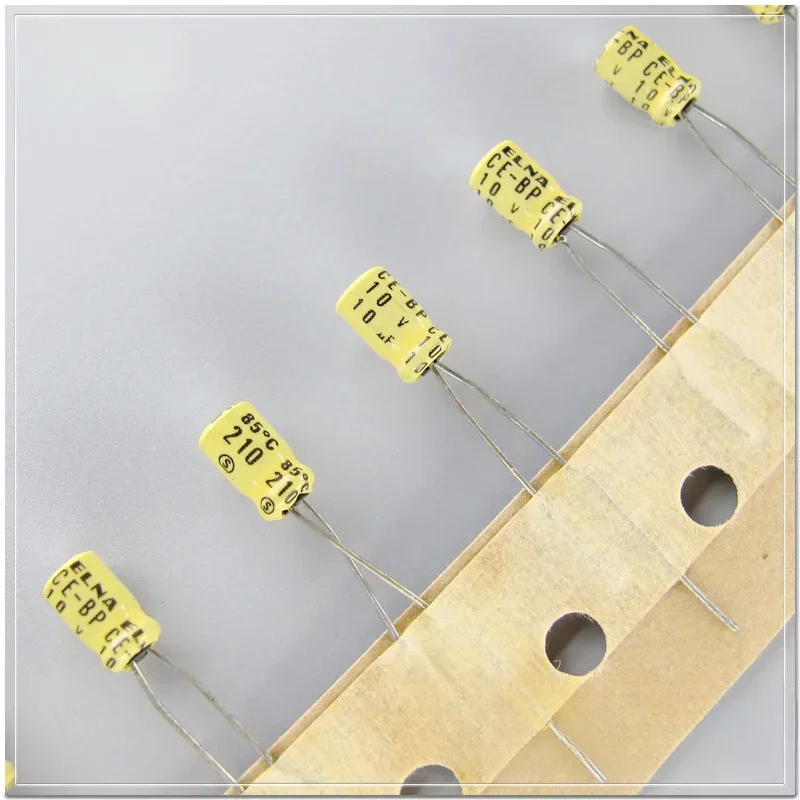 20PCS/100PCS ELNA CE-BP (RB2) series 10V10uF small Size non-polar Audio capacitor 4x7mm