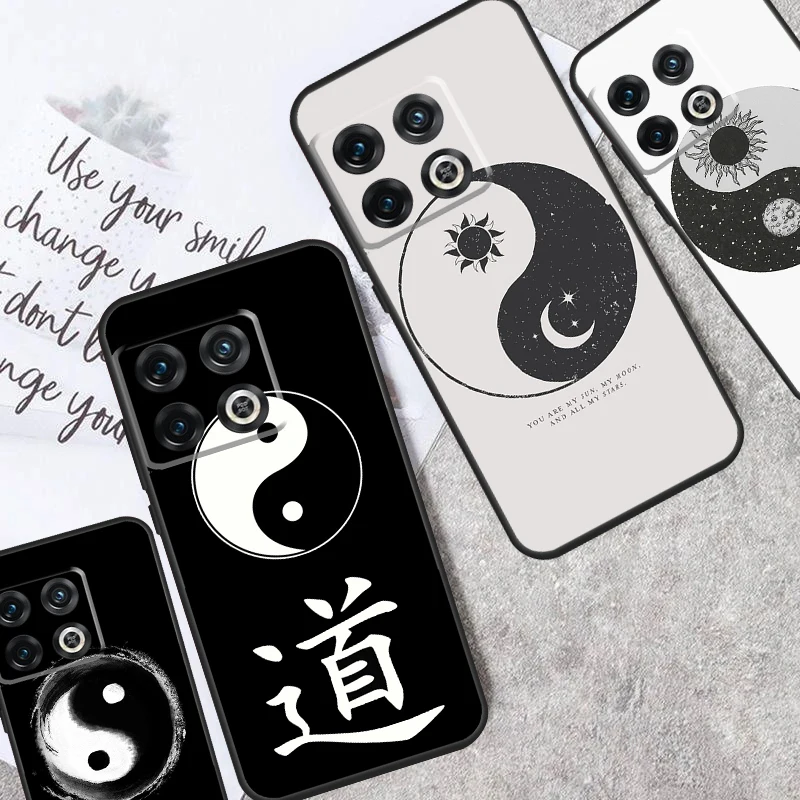 Eight Diagrams Taiji Yin Yang Case For OnePlus 12 11 10 Pro 8T 9R 10T 10R 12R OnePlus Nord CE 2 3 Lite 2T N10 N20 Coque