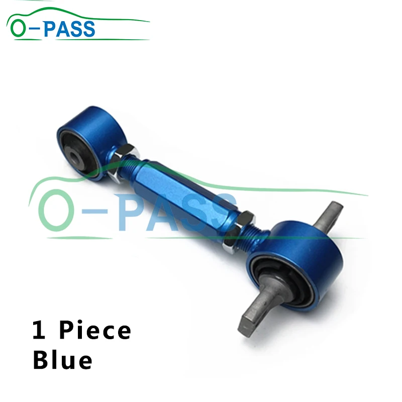 OPASS Rear Adjustable Control arm For Honda Civic IV V VI EG EF CRX Integra Type-R CR-V ACURA EL Tilt angle 52390-SR0-A00 L=R