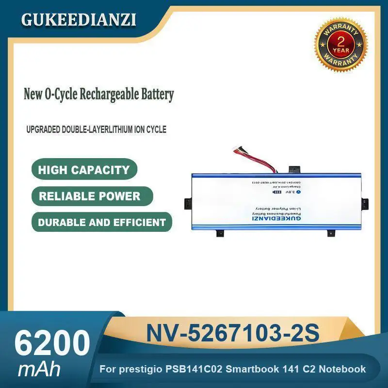 بطارية لأجهزة الكمبيوتر المحمول Prestigio Smartbook 141 C2 C3 Muze 3708 3G PMT3708D PSB141C03 PSB141C02 UTL4776127-2S 30100100 GSP3685104