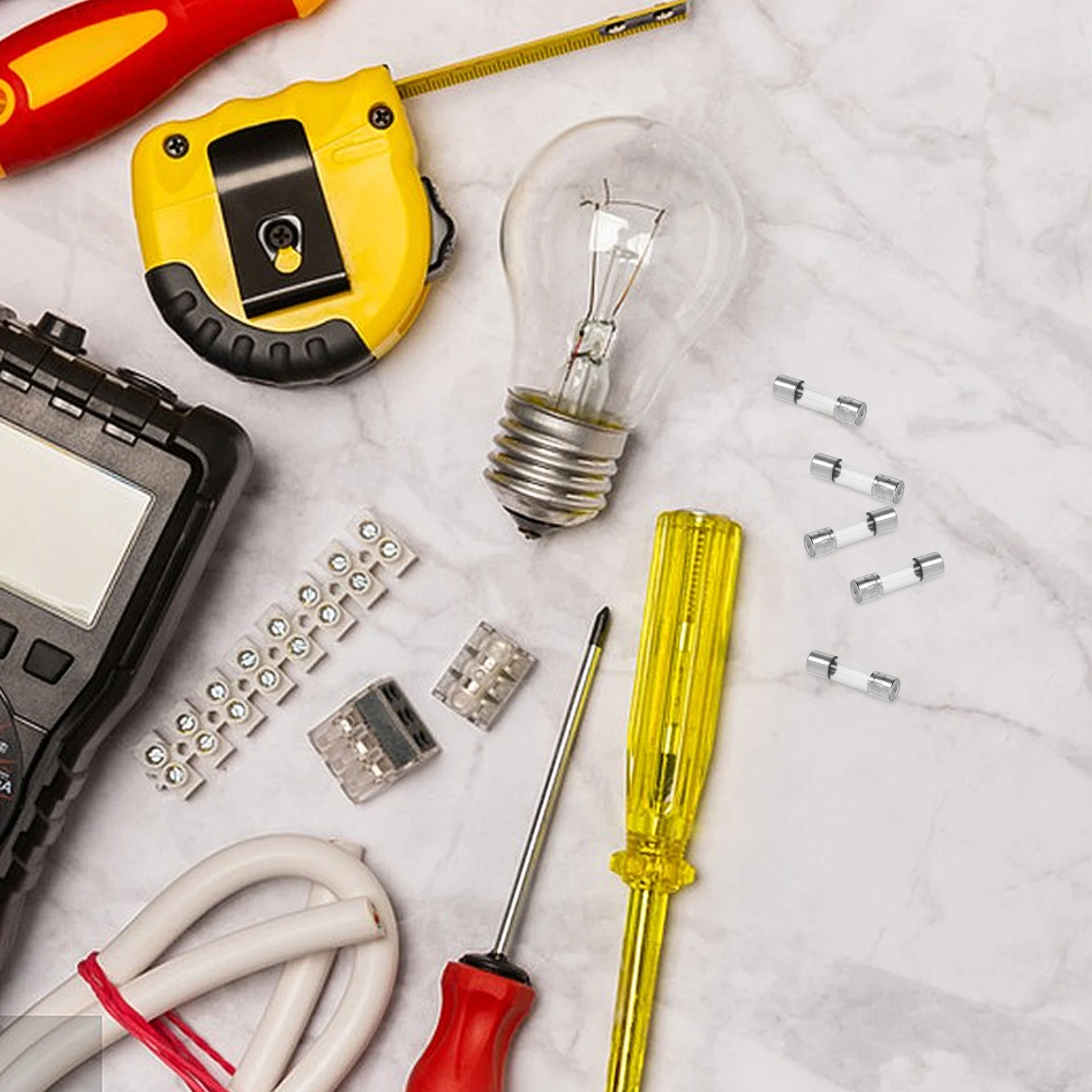 

20 Pcs Fuse Amp 250v Ceramic 15 for Microwave Ceramics Slow Blow 20a 125v Glass Volt