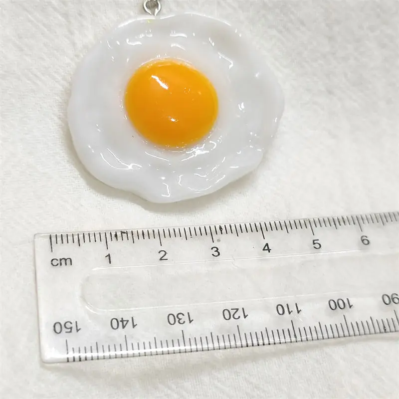 Fried Eggs Poached Eggs Earring Winter Girl Unique Fashion Interesting Women Jewelry Accessories Pendant Gift