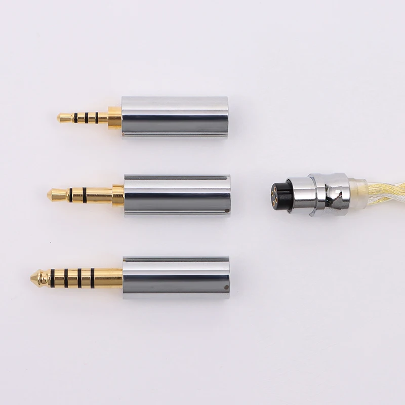 XINHS 6N Single Crystal Copper Coaxial Noise Reduction Modular Headphone Cable 2PIN MMCX Suitable for Stellaris Quartet MK4