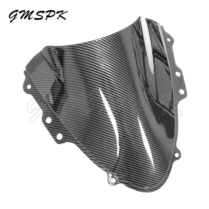 ألياف الكربون نمط دراجة نارية الزجاج الأمامي صالح لسوزوكي GSX-R600 GSX-R750 04 05 GSXR600 GSXR750 K4 2004 2005 #1