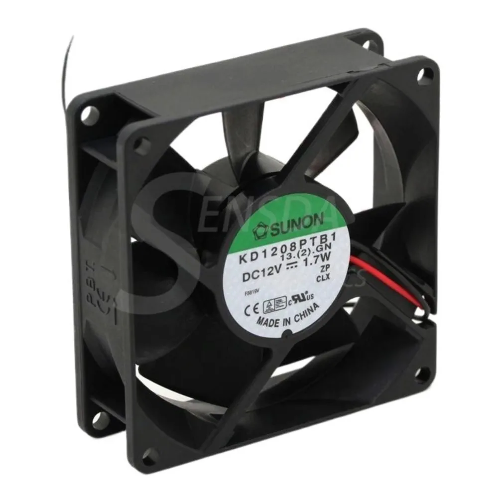 

Для Sunon KD1208PTB1 8 см тихий бесшумный 80 мм 8025 DC 12 В 1,7 Вт 2-проводной осевой инвертор охлаждающие вентиляторы воздуходувка