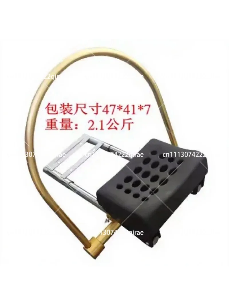 Curved Shower Head with Pillow for Shampoo Bed Hair Salon Water Circulation Massage