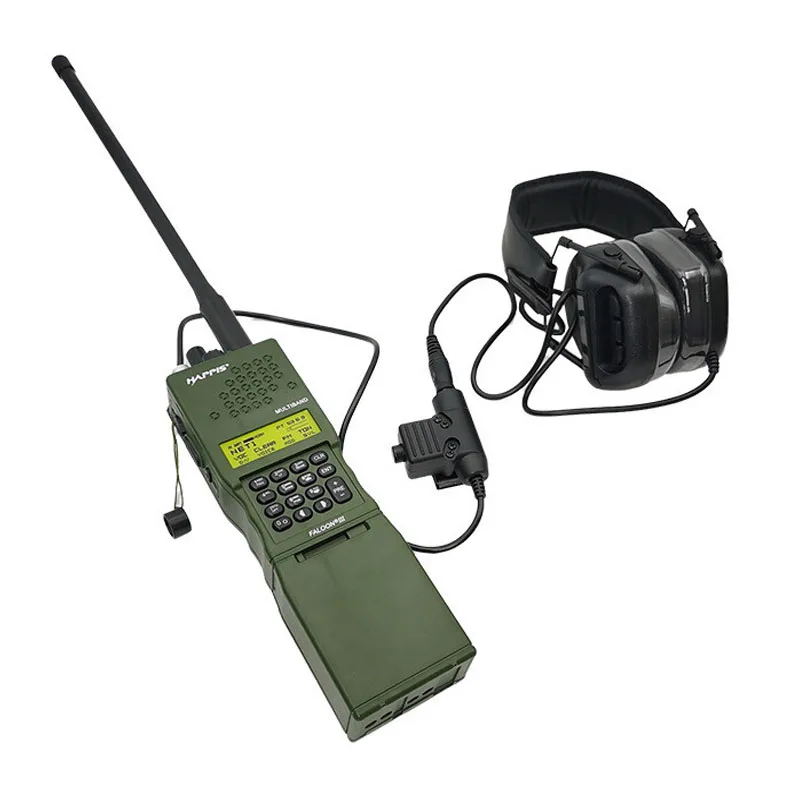 U94 PTT كابل التوصيل التكتيكية التكتيكية سماعة ل Baofeng UV-5R UV-S9 زائد UV-82 AR-152 UV-10R اسلكية تخاطب اتجاهين راديو التوصيل