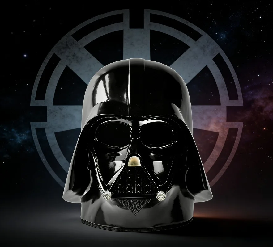 

Sci-Fi Movie Inspired Black Warrior Helmet, Full Face Cosplay Mask for Halloween Costume Party Props