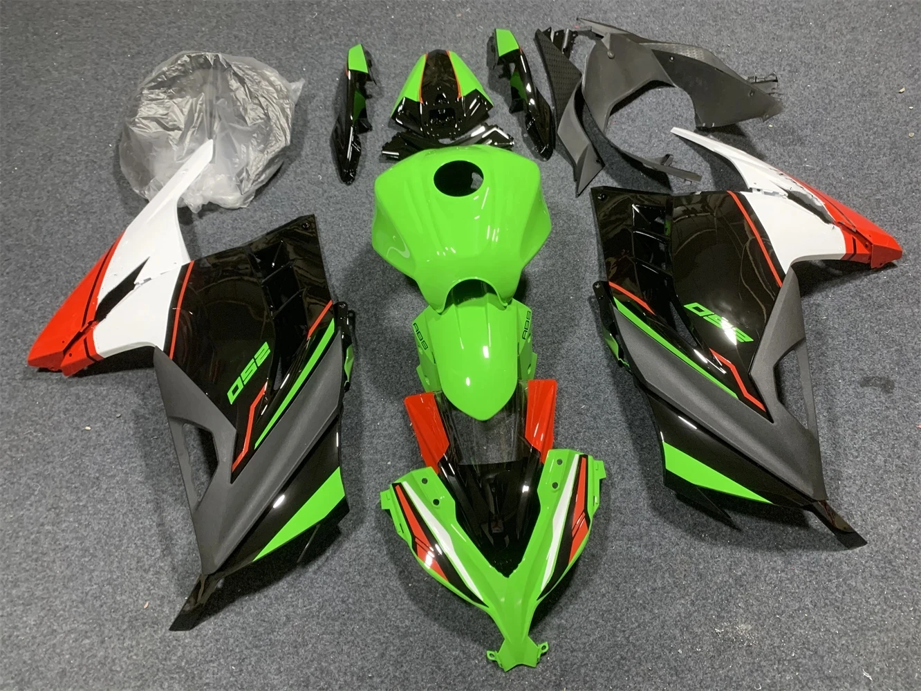 for Ninja300 EX300 Ninja 300 250 2013-2017 Motorcycle Accessories Bodywork Injection ABS Full Fairings Panel Mold Kit