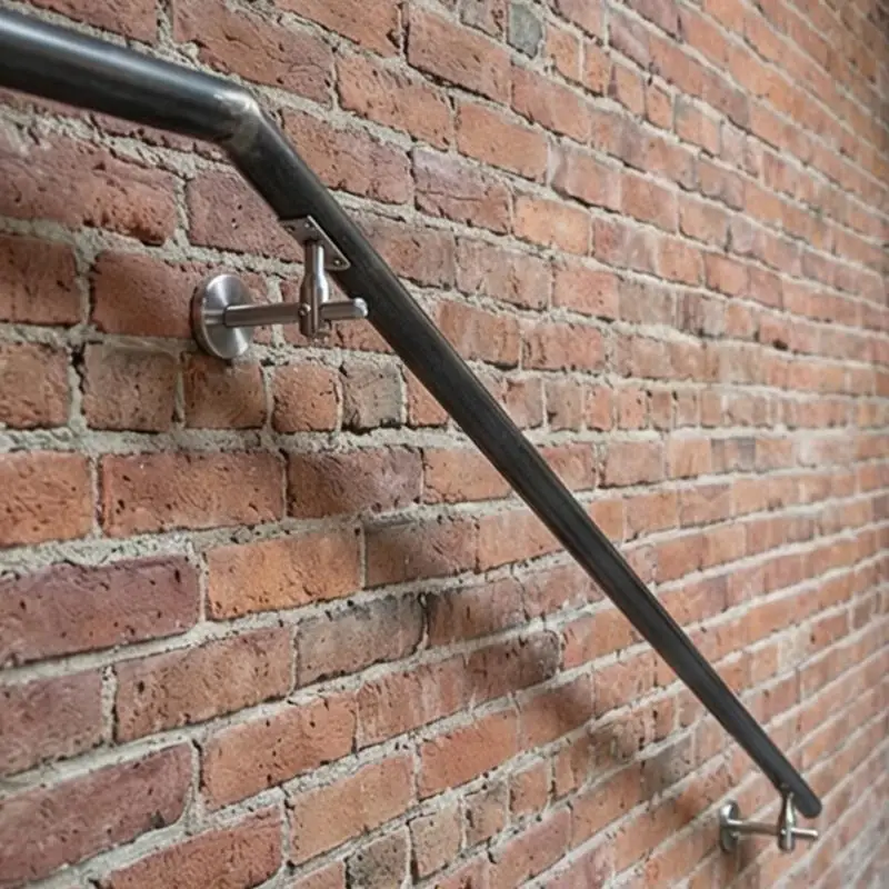  Stainless Steel Handrail Bracket Support Frame Extended Flat Stair Handrail Bracket For Enhances Safety And Stability