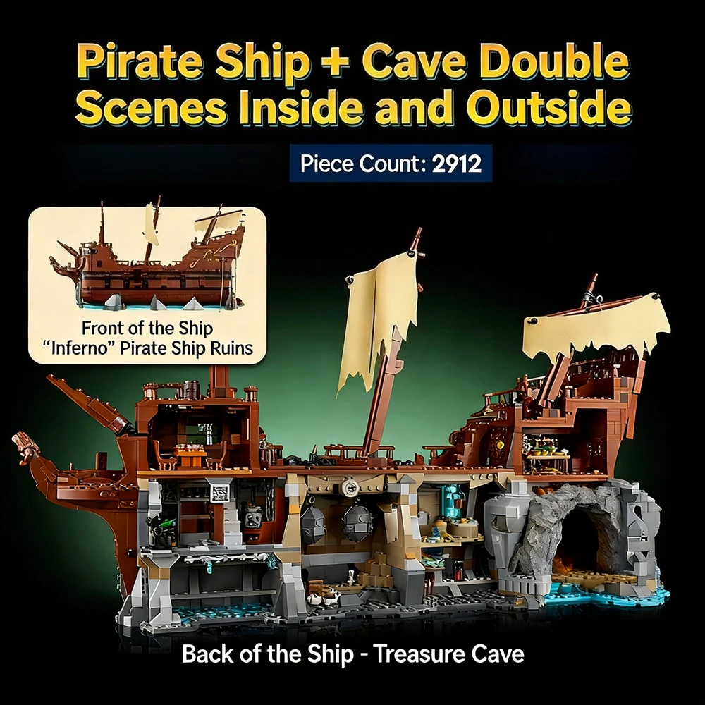 

В наличии: Конструктор Goonie 21363, набор из 2915 деталей, профессиональный архитектурный декор, коллекционные кирпичики, игрушки, подарки для детей и взрослых