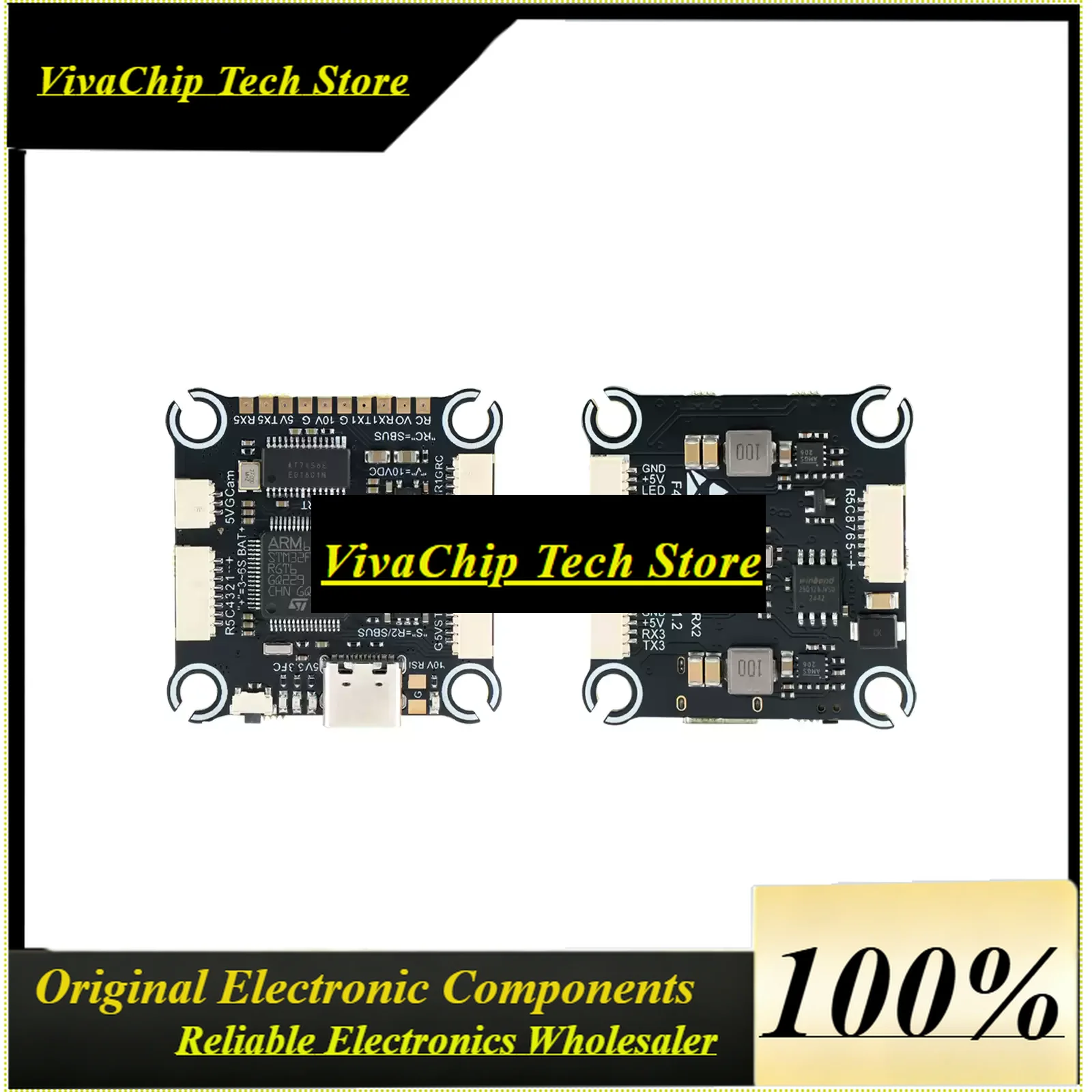 VivaDBonefpv F405 Flight Controller 6S 80A 4-in-1 ESC FPV Flight Stack Combo