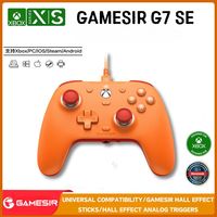 GameSir-mando G7 SE de juegos para Xbox, mando con cable para Xbox Series X, Xbox Series S, Xbox One, con efecto Hall, color nar