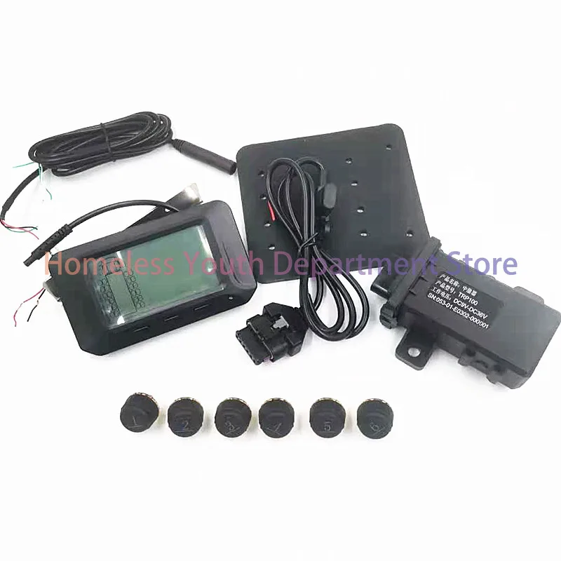 188Psi External Sensor 8-10-12-14-16-18 Wheels Tire Pressure Monitoring System Solar Power Trailer Bus Truck TPMS