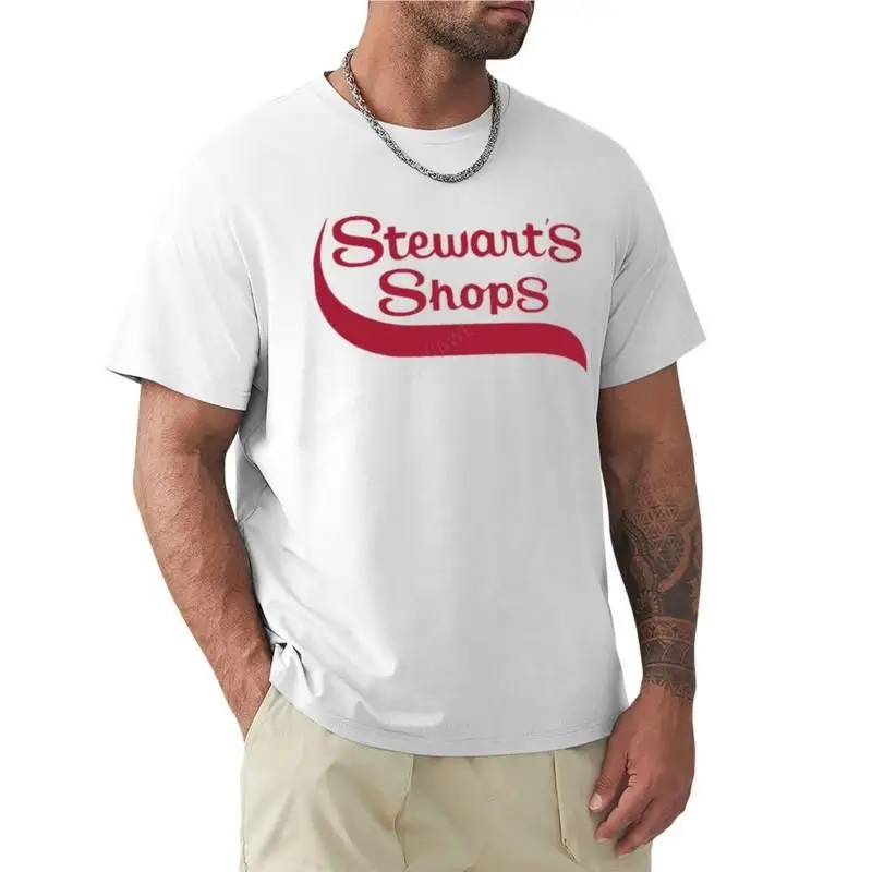 Stewarts shops logo T-Shirt black t shirts customized t shirts o neck t-shirt t shirts for men pack