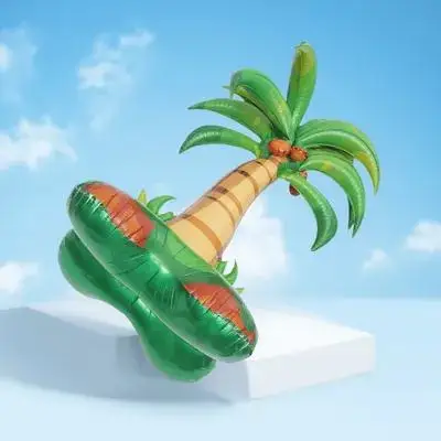 

Palm Tree Foil Balloon 36 Inch Aluminum Film Material For Hawaiian Party Decoration Outdoor Indoor Events Birthday