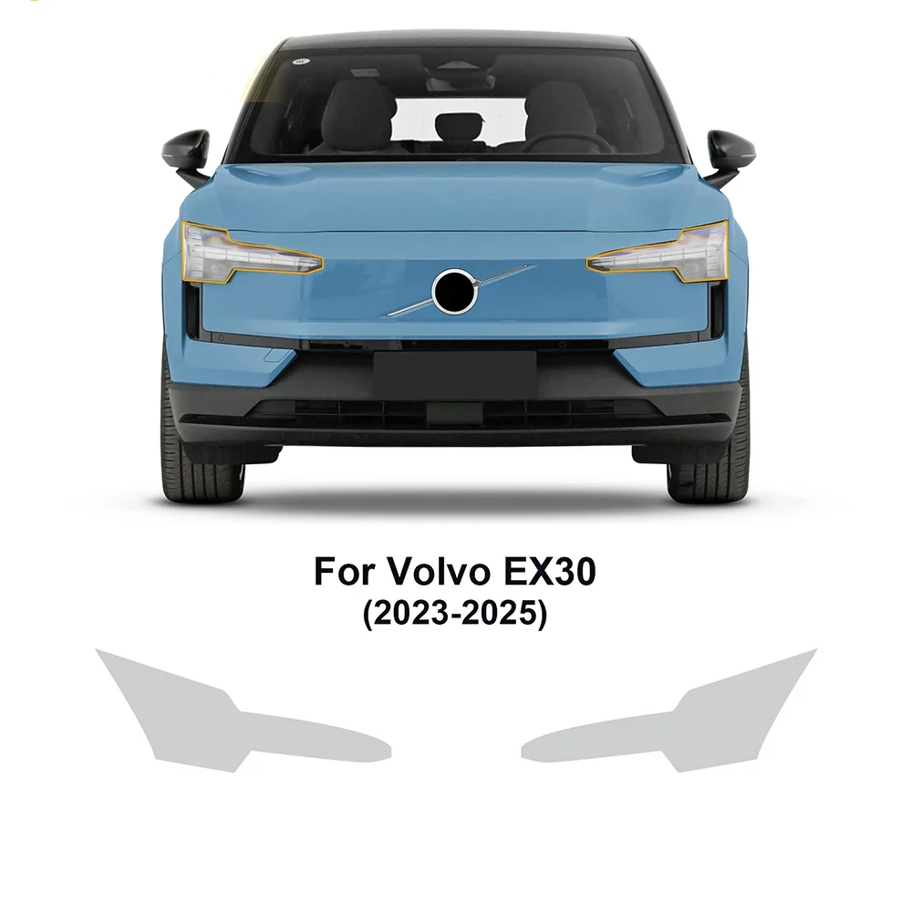 

Для Volvo EX30 2023 2024 2025 пленка для фар заднего вида B стойки защитная пленка для краски прозрачный ТПУ против царапин ремонт ремонт