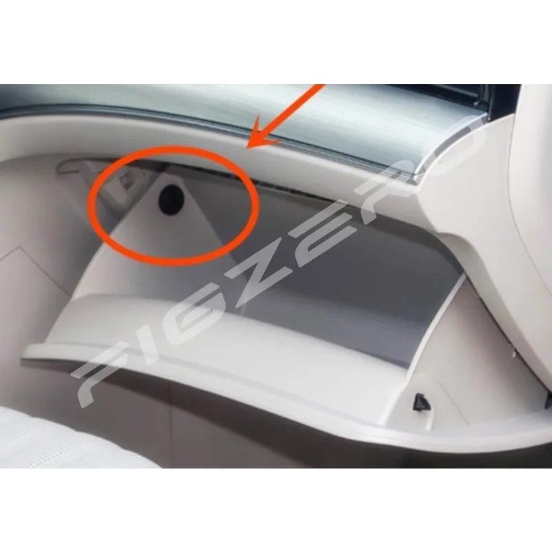 New Automobiles Black Glove Box Latch Cargo Compartment Lock Clip for MG ZS/EMGZS/RX3/IAMX8/EI MAX EV