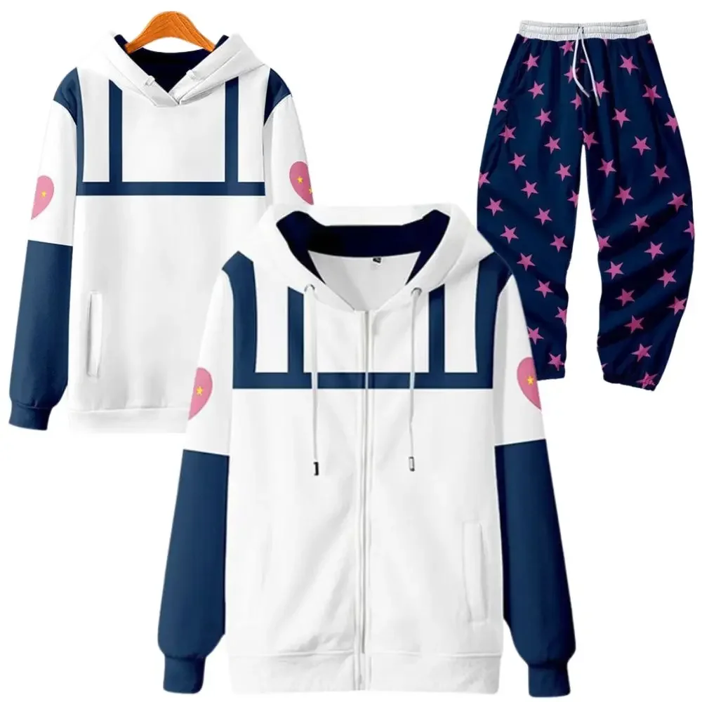 

Johnny Joestar Cosplay Costume Hooded Pants White Hoodie Anime JoJo Cosplay Bizarre Adventure Steel Ball Run Roleplay 2025