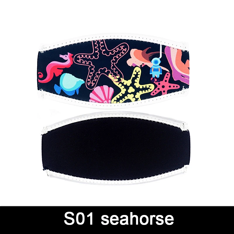 New Scuba Oceanarium Waterproof Diving Mask Strap Cover Underwater Snorkeling Long Hair Wrapper Protector